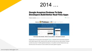 www.analytics-debugger.com
2014 …
 