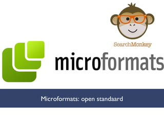 Microformats: open standaard 