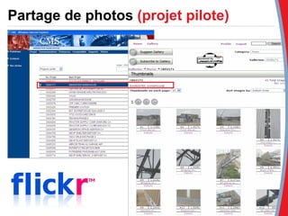 Partage de photos  (projet pilote) 