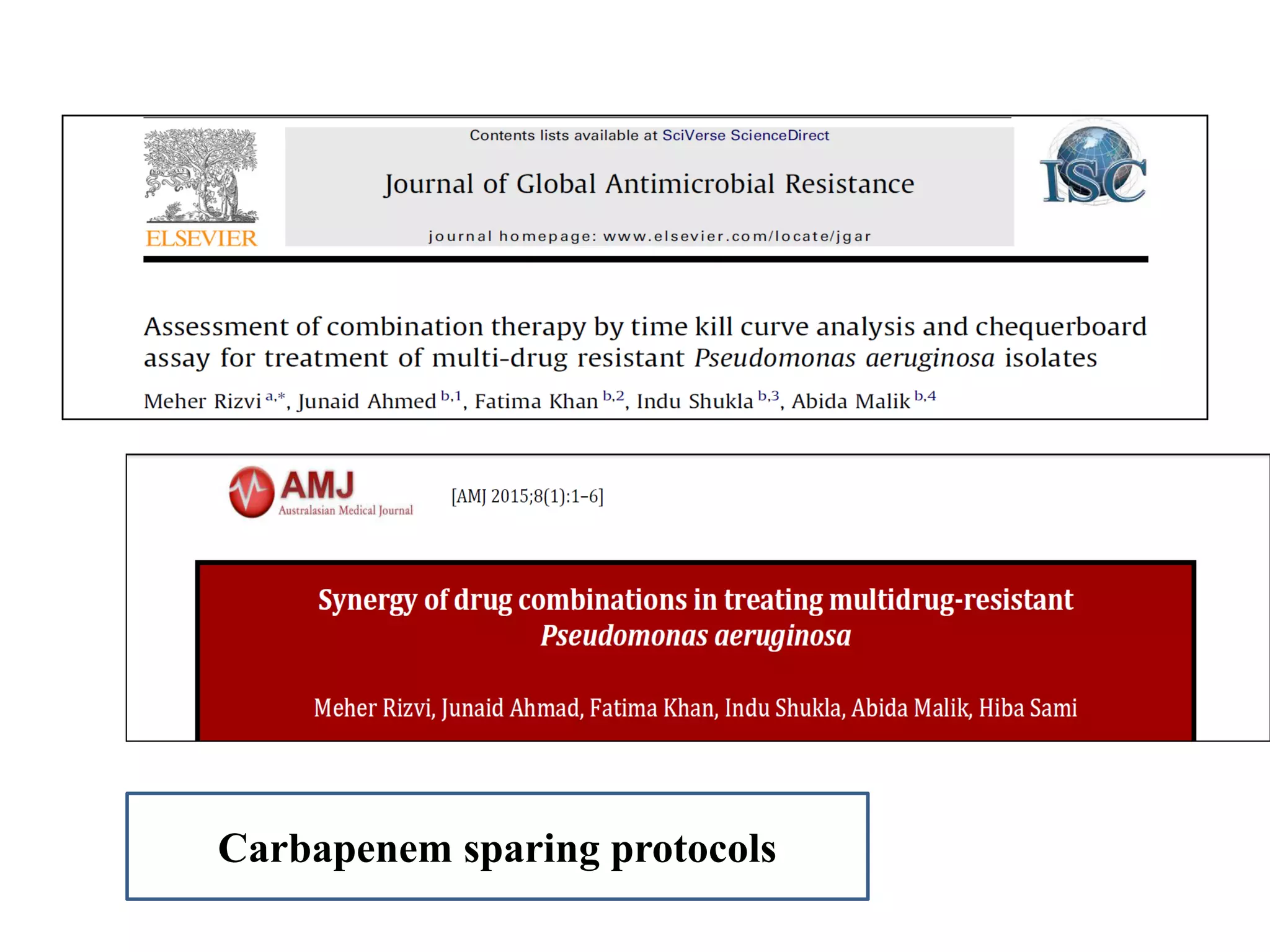 Emergence of ndm1 resistance assessment of colistin sparing antibiotic ...