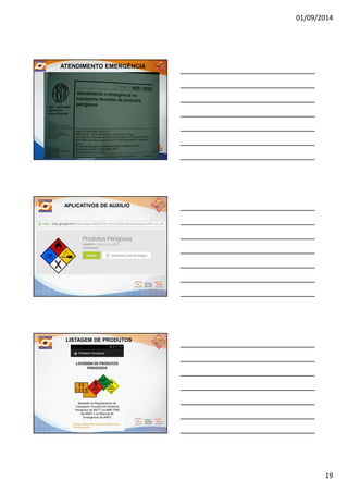 01/09/2014
19
ATENDIMENTO EMERGÊNCIA
APLICATIVOS DE AUXILIO
LISTAGEM DE PRODUTOS
 