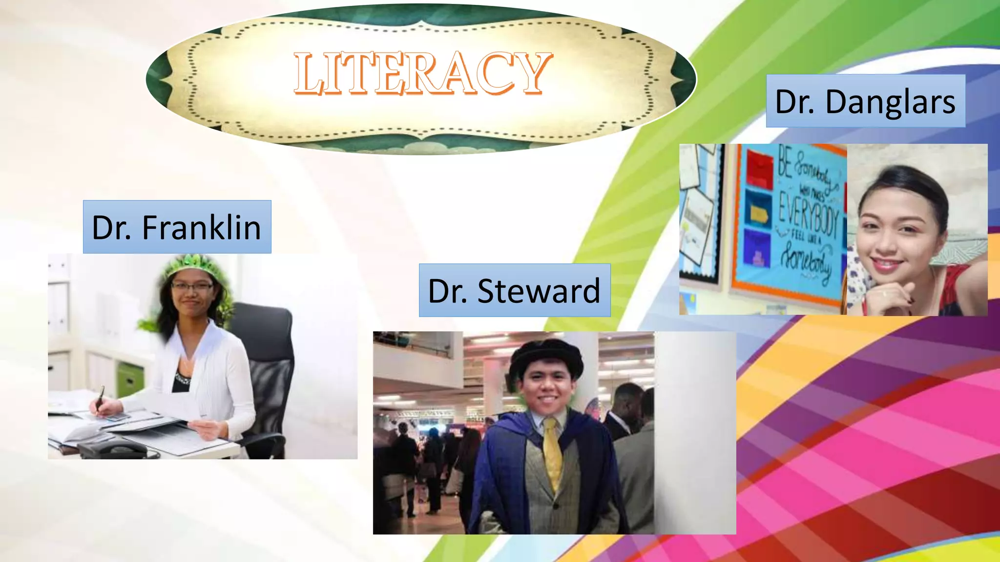 Dr. Franklin
Dr. Steward
Dr. Danglars
 