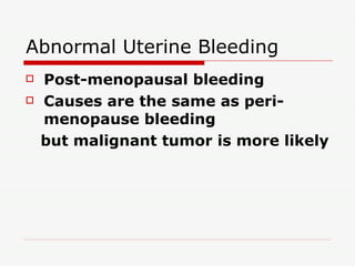 Emergency Obstertrics & Gynecology | PPT