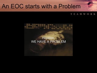 An EOC starts with a Problem 