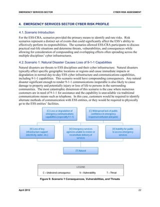 Cyber Risk Assessment for the Emergency Services Sector - DHS | PDF