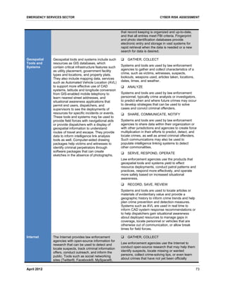 Cyber Risk Assessment for the Emergency Services Sector - DHS | PDF