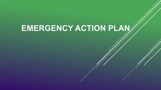 Emergency action plan | PPT