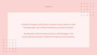 Comprehensive Framework for Emergency Alert Systems and Public Safety ...