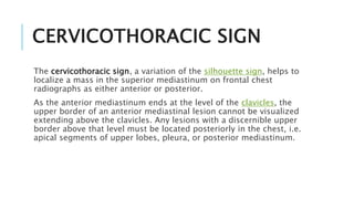 Stuart Sign Cervical Emergency chest radiology for call (1) | PPTX