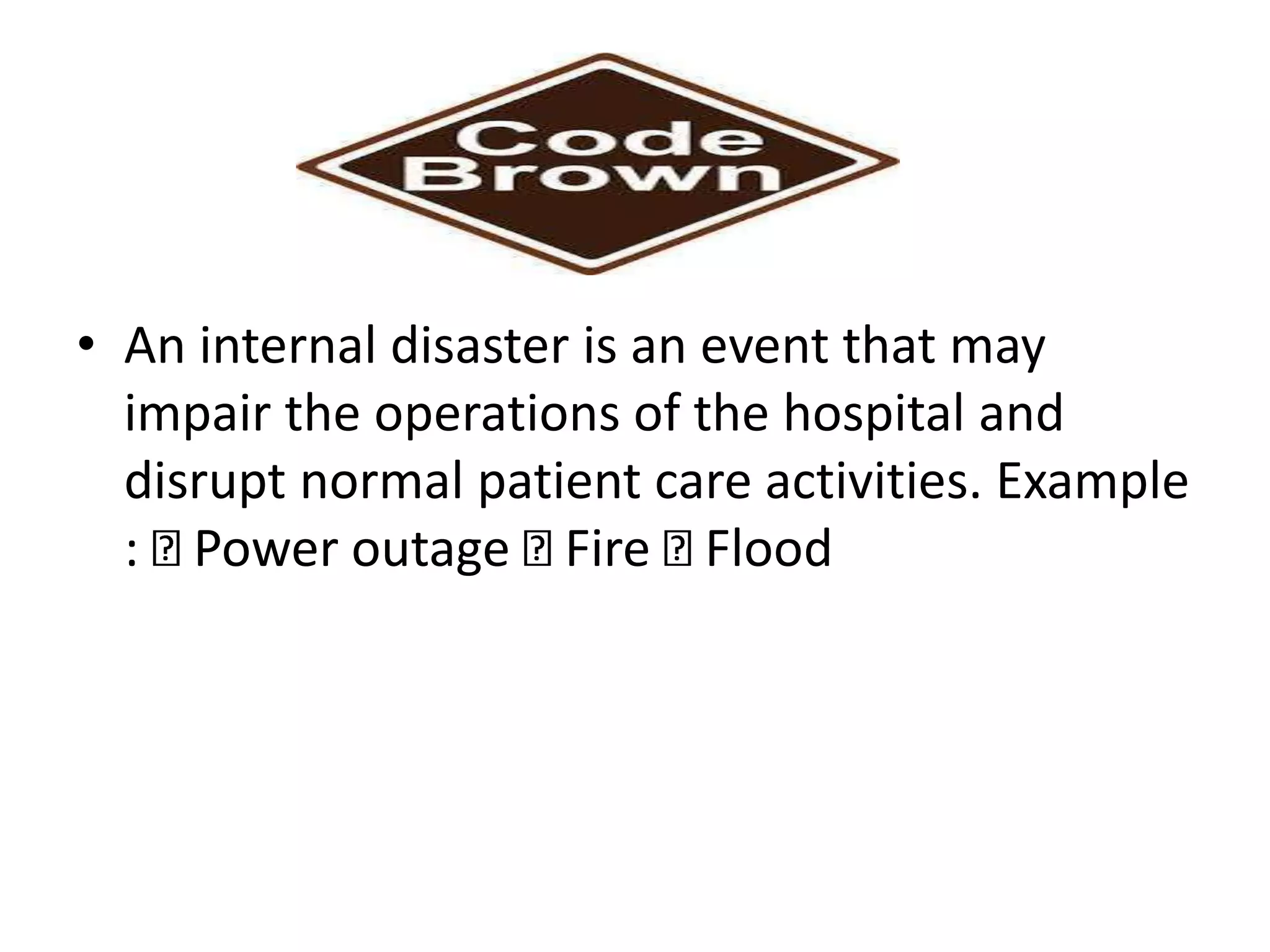 Emergency codes in hospital in india PPT | PPTX