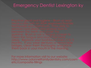 Emergency dentist lexington ky