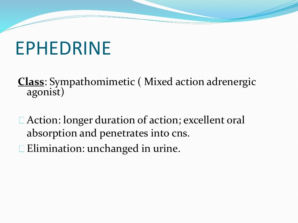 Emergency drugs used in anaesthesia