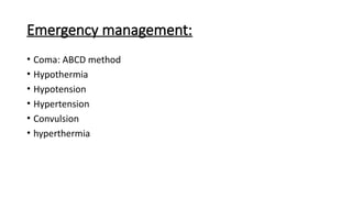 emergency management of poisoning.pptx class ppt | PPTX