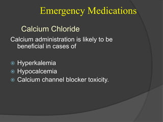 Emergency medication | PPT