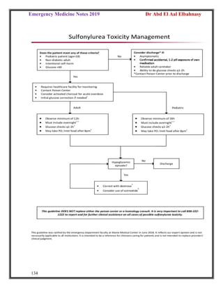 Emergency Medicine Notes 2019 Dr Abd El Aal Elbahnasy
134
 