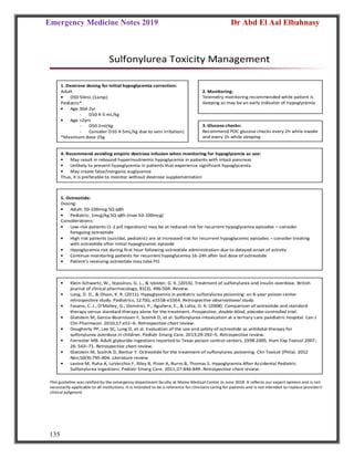 Emergency Medicine Notes 2019 Dr Abd El Aal Elbahnasy
135
 