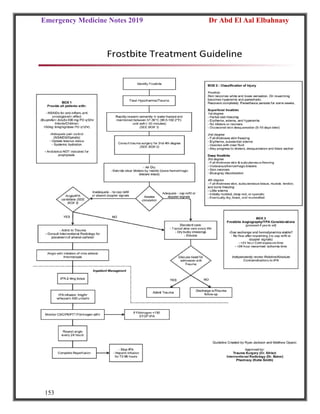 Emergency Medicine Notes 2019 Dr Abd El Aal Elbahnasy
153
 