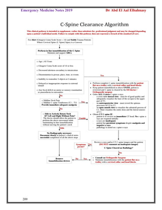 Emergency Medicine Notes 2019 Dr Abd El Aal Elbahnasy
209
 