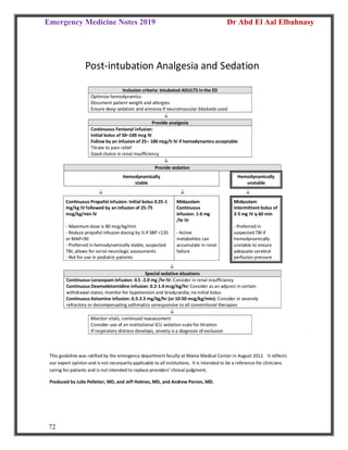 Emergency Medicine Notes 2019 Dr Abd El Aal Elbahnasy
72
 