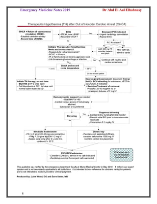 Emergency Medicine Notes 2019 Dr Abd El Aal Elbahnasy
8
 