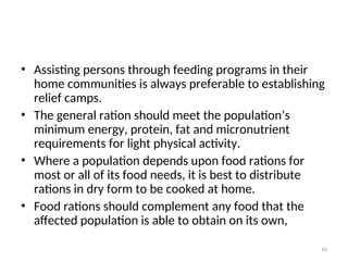 Nutrition Relay Example Emergency Nutrition 2 for nursing and.ppt