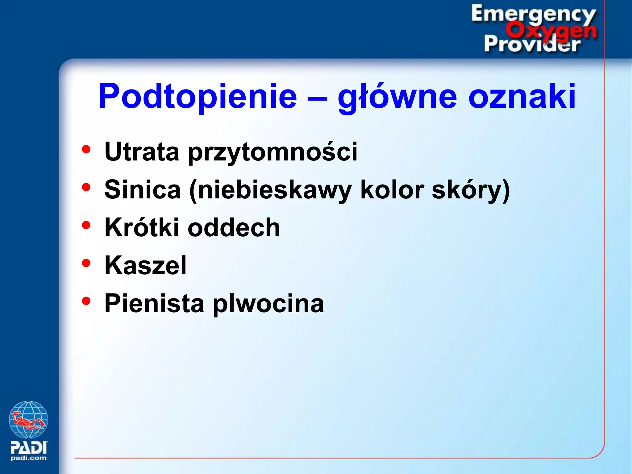 Emergency oxygen provider