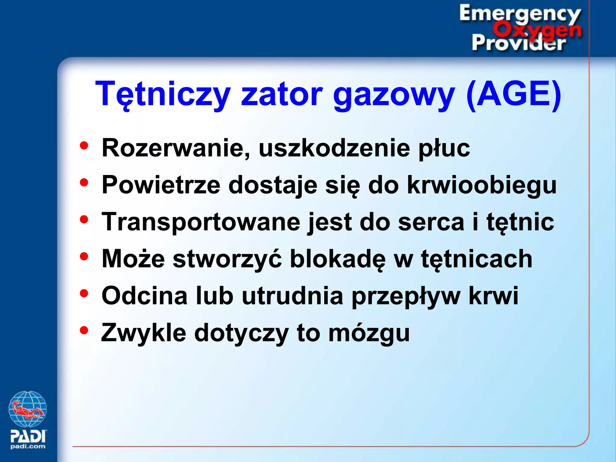 Emergency oxygen provider