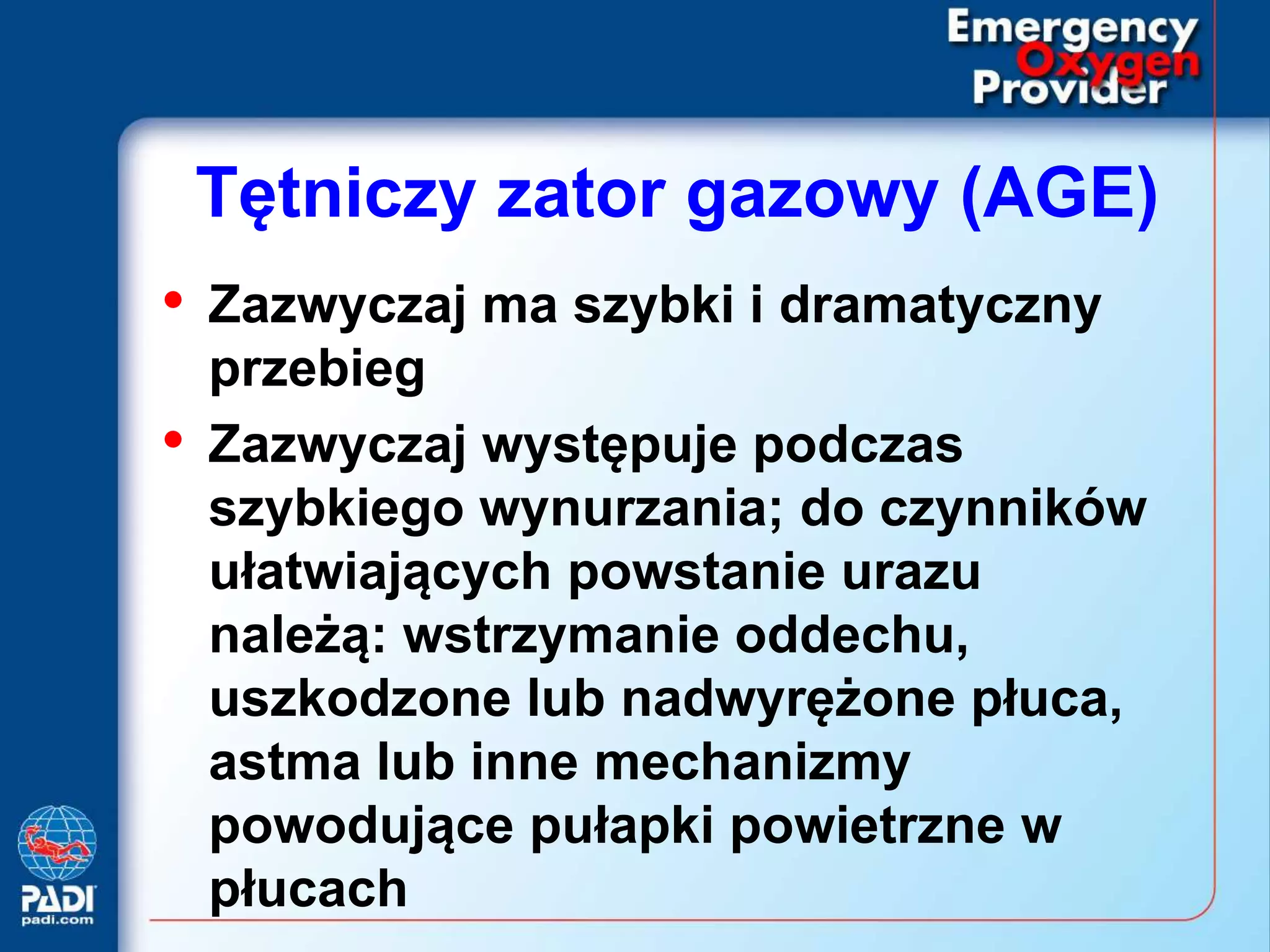 Emergency oxygen provider