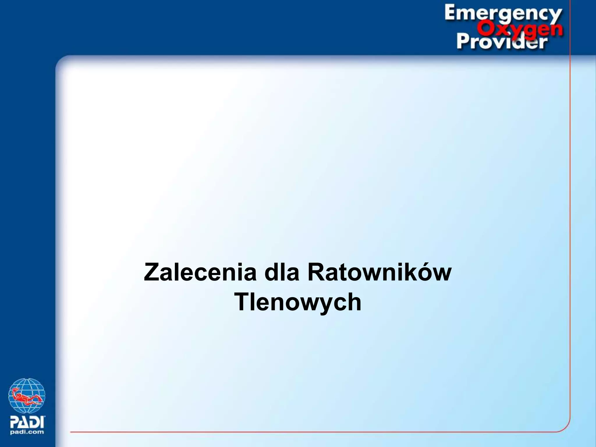 Emergency oxygen provider