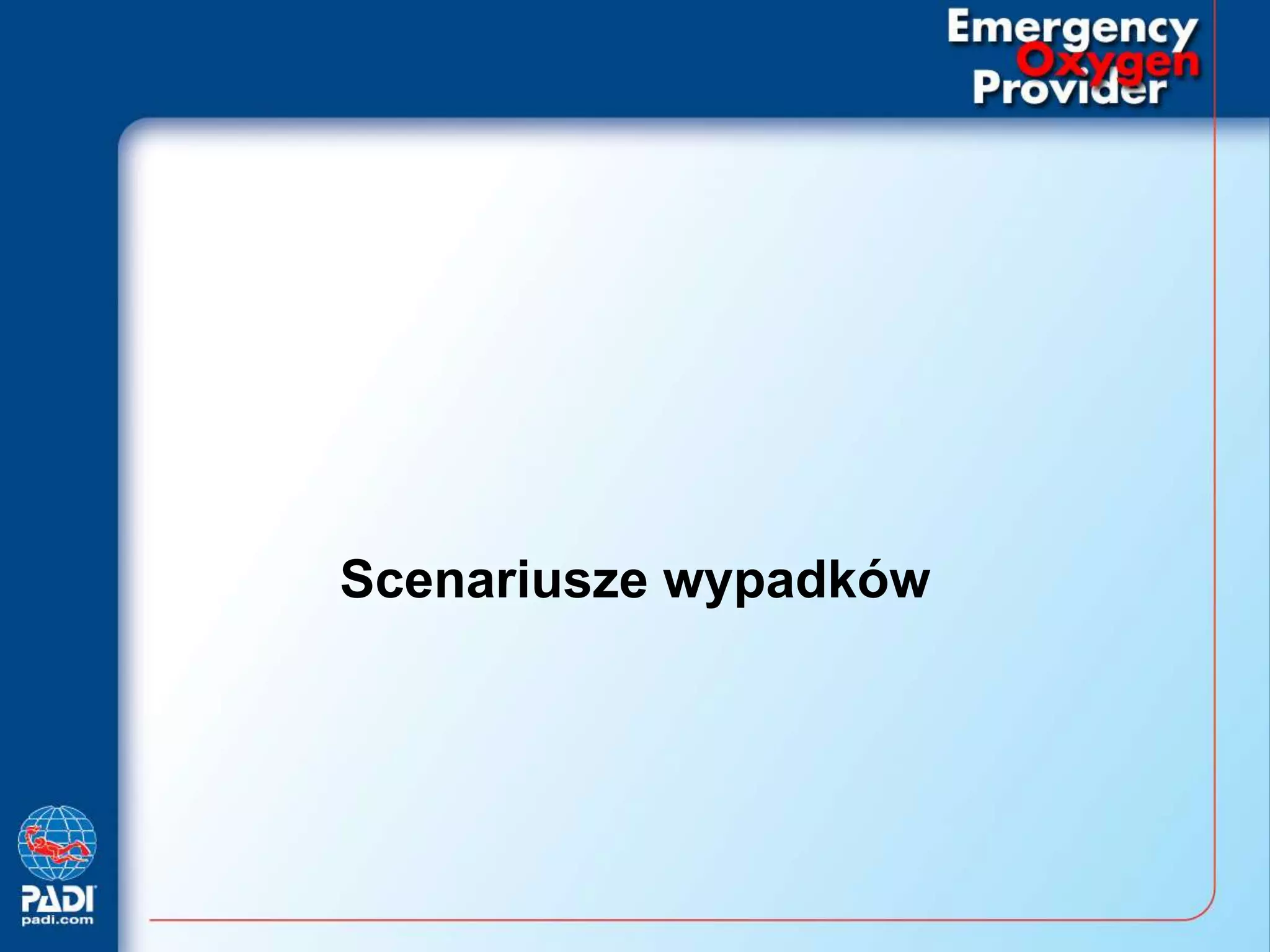 Emergency oxygen provider