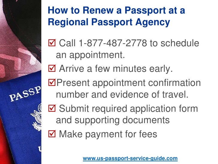 Emergency passport renewal