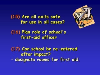 Emergency planning for school safety | PDF