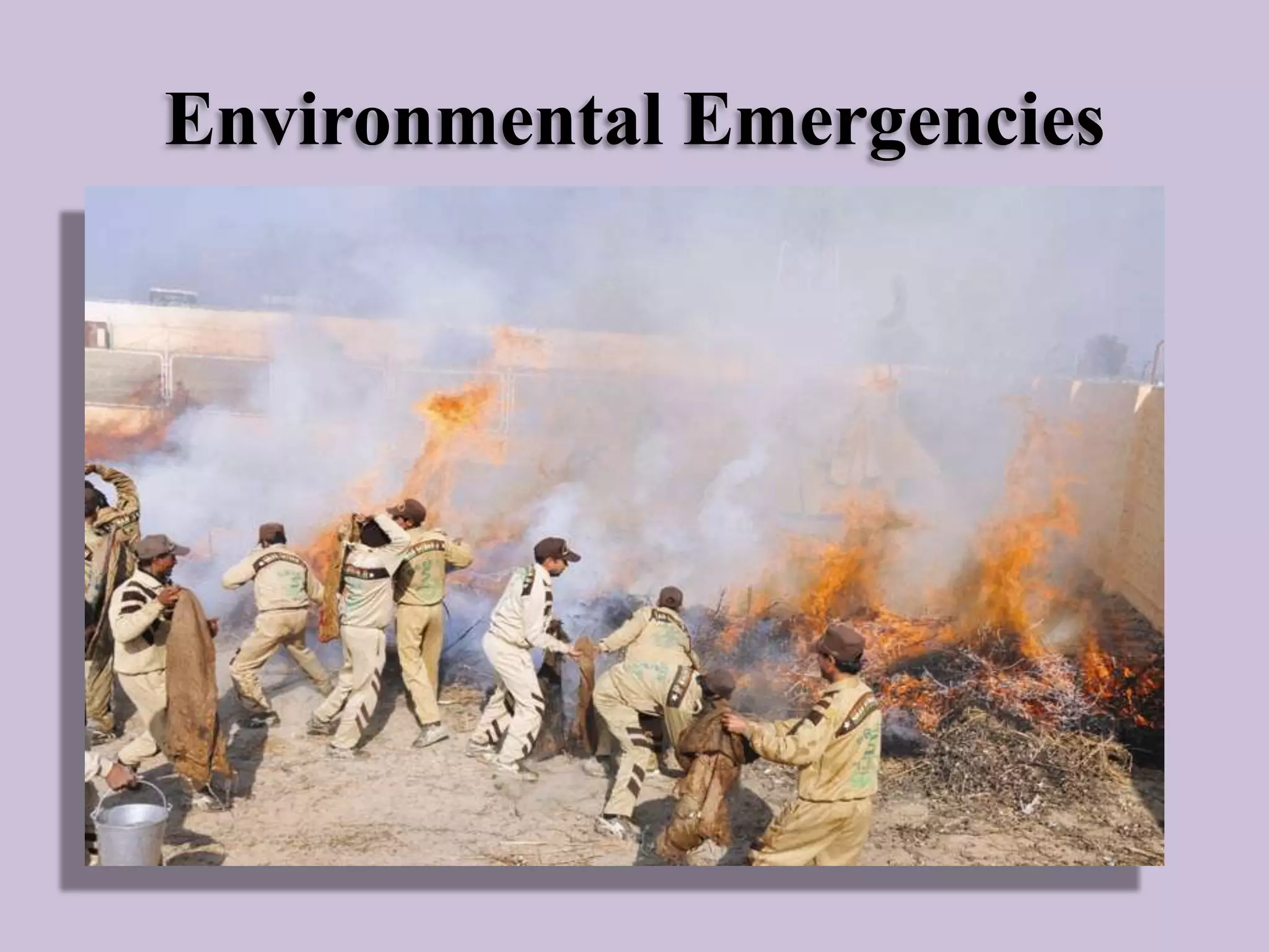 Environmental Emergencies

 