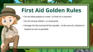 Emergency Preparedness (First Aid) This includes simple bandaging using ...