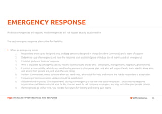 Emergency Preparedness & Response education | PDF