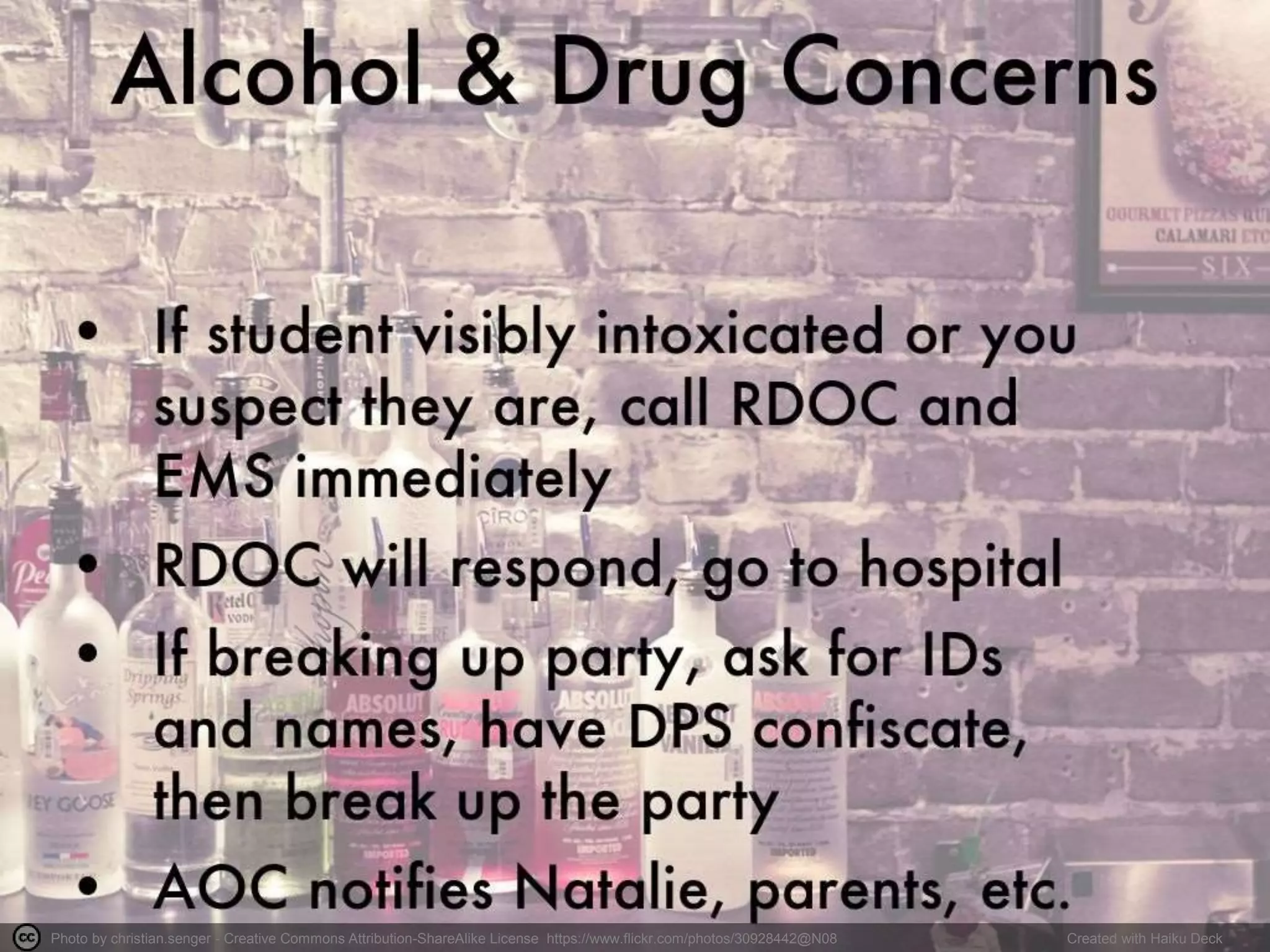 Photo by christian.senger - Creative Commons Attribution-ShareAlike License https://www.flickr.com/photos/30928442@N08 Created with Haiku Deck
 