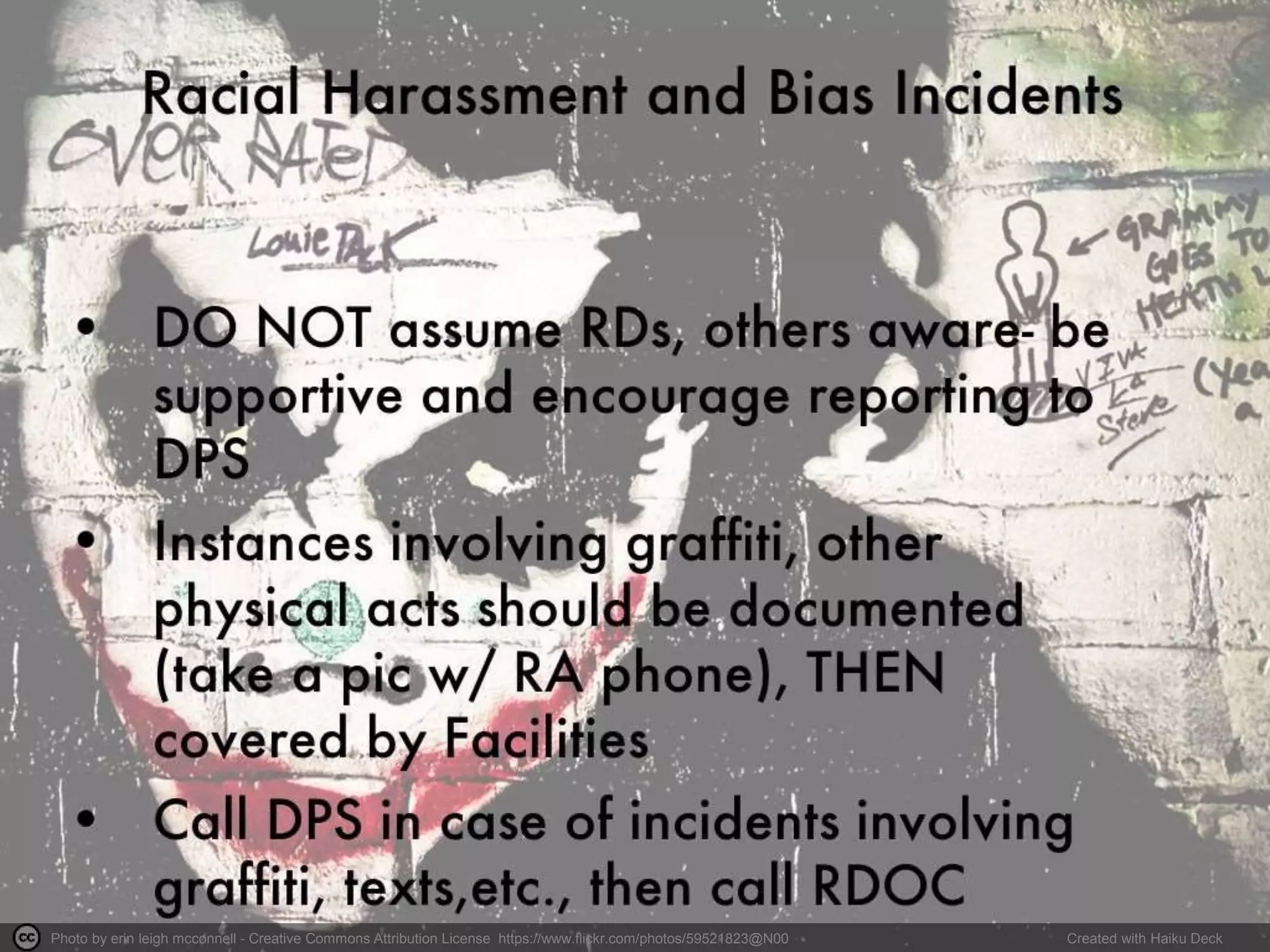 Photo by erin leigh mcconnell - Creative Commons Attribution License https://www.flickr.com/photos/59521823@N00 Created with Haiku Deck
 