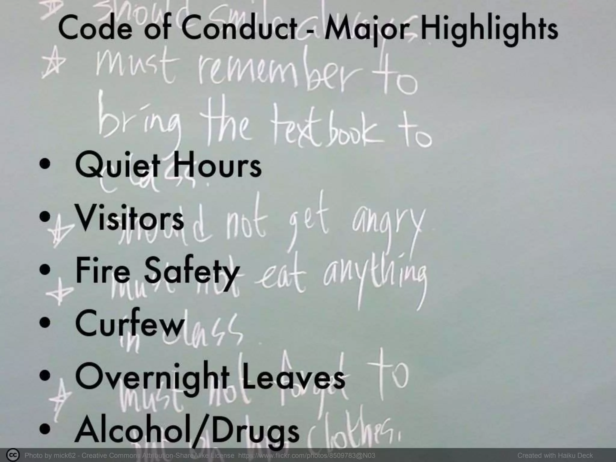 Photo by mick62 - Creative Commons Attribution-ShareAlike License https://www.flickr.com/photos/8509783@N03 Created with Haiku Deck
 