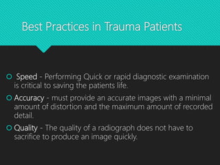 Emergency radiography | PPTX