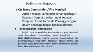 Scene Commander Emergency Response Plan and Fire Prevent | PPTX