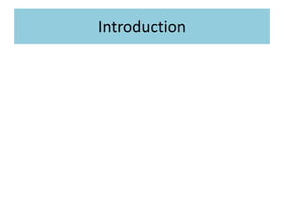Introduction
 