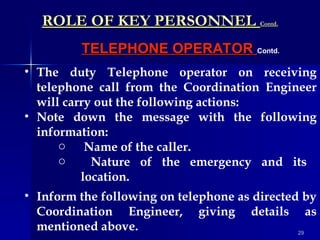 Emergency Line Operators emergency response procedure.pptemergency response procedure.ppt