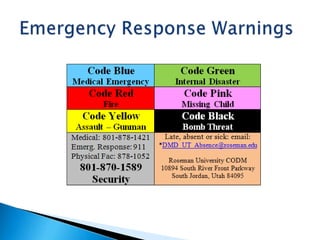 Emergency response training | PPTX