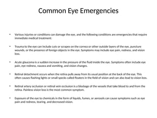Comprehensive Guide to Emergency Resuscitation and Ophthalmic ...
