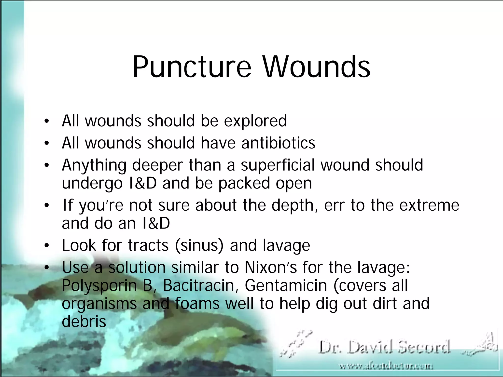 Emergency Room Notes