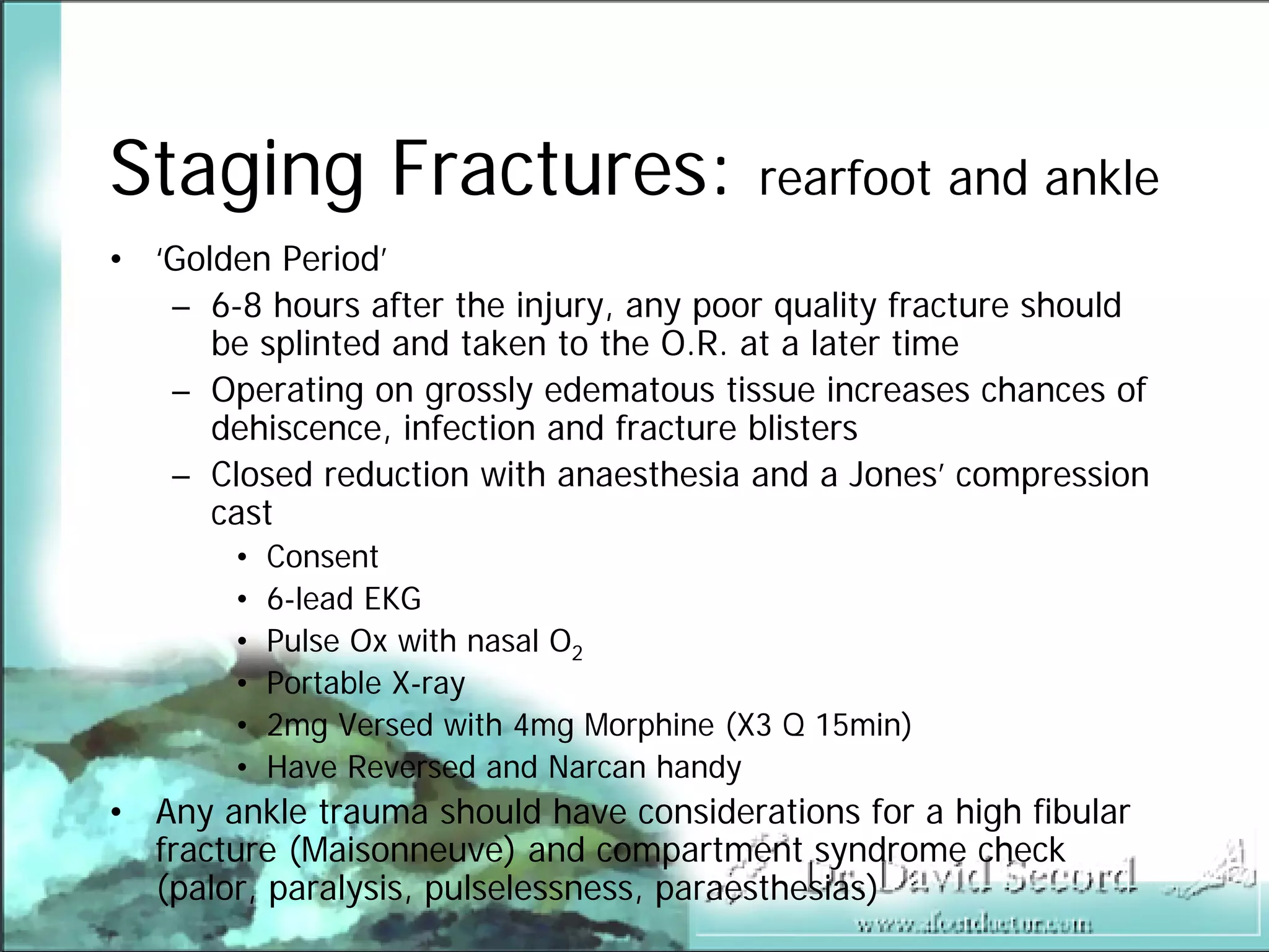 Emergency Room Notes