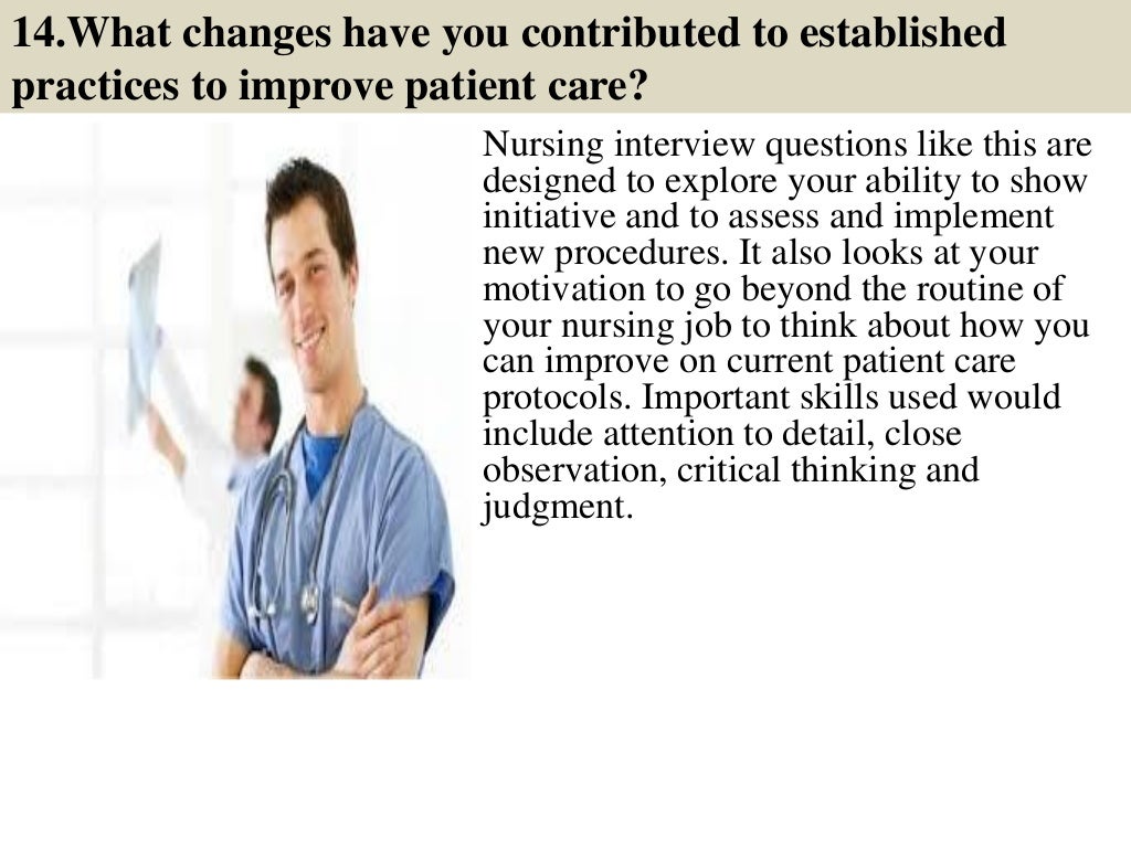 Top 32 mergency room nurse interview questions pdf