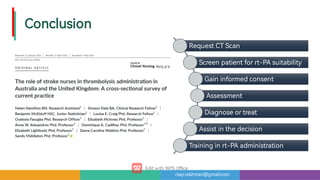 risqi.rakhman@gmail.com
RequestCTScan
Screenpatientfor -PAsuitability
Gaininformedconsent
Assessment
Diagnoseortreat
Assistinthedecision
Trainingin -PAadministration
Conclusion
 