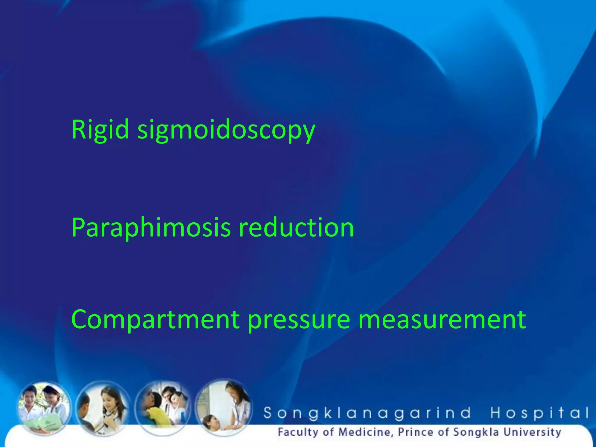 Emergency surgical procedures | PDF