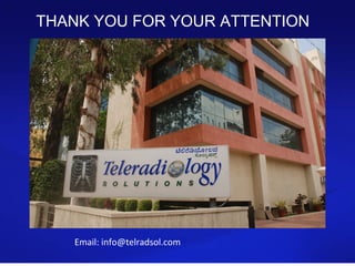 Email: info@telradsol.com
THANK YOU FOR YOUR ATTENTION
 